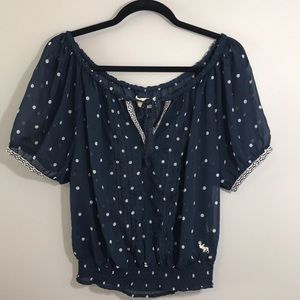 Abercrombie & Fitch sheer top